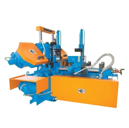 semi automatic double column bandsaw machine